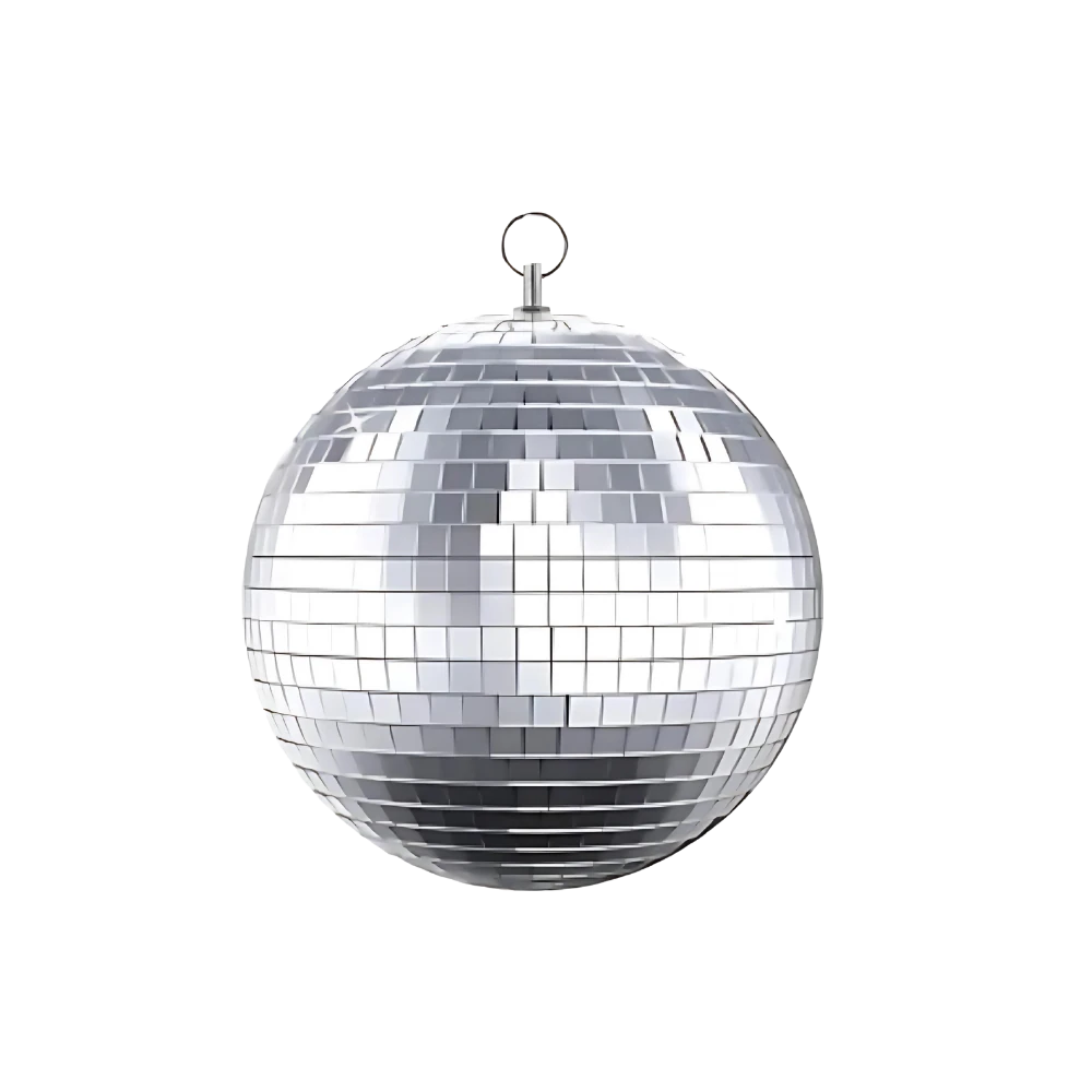 Aynalı Küre Disko Topu 45Cm