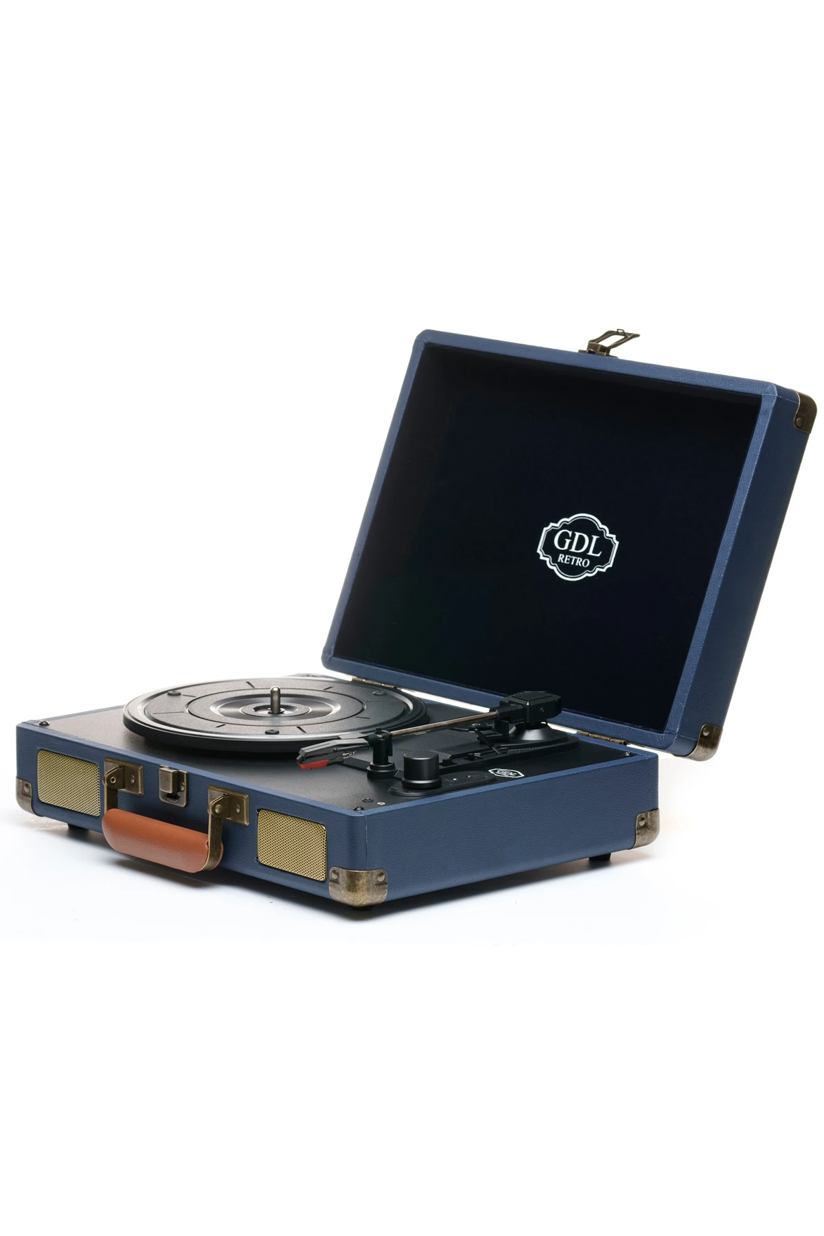 Gdl Retro Çanta Pikap T317B Lacivert (Bluetooth-Şarjlı) görünüm