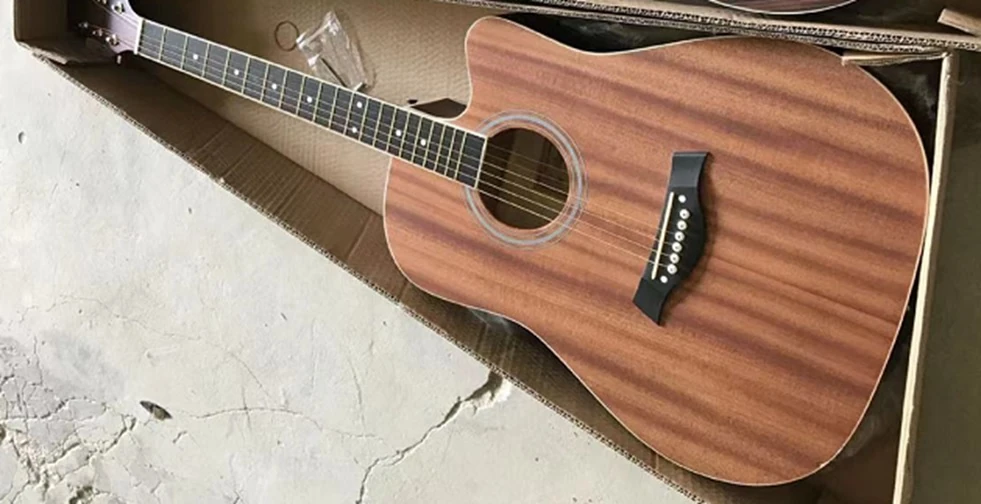 Stiller 41İnch Akustik Gitar Sapele Matte