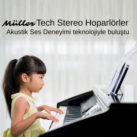 Müller MDP-845R Dijital Piyano görünüm