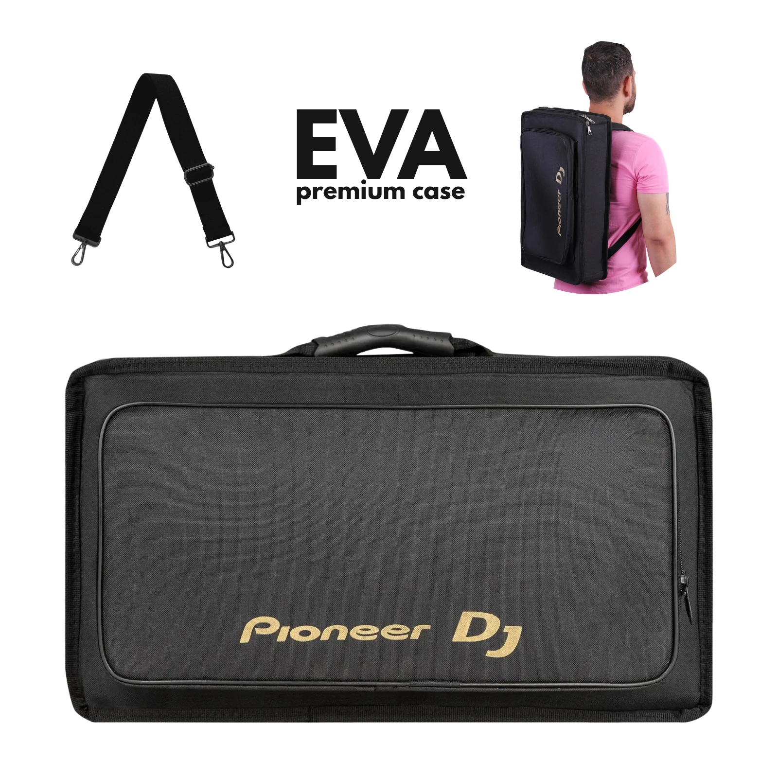 Pioneer Flx-4/Ddj-400 LP75K Laptop Bölmeli Kılıf