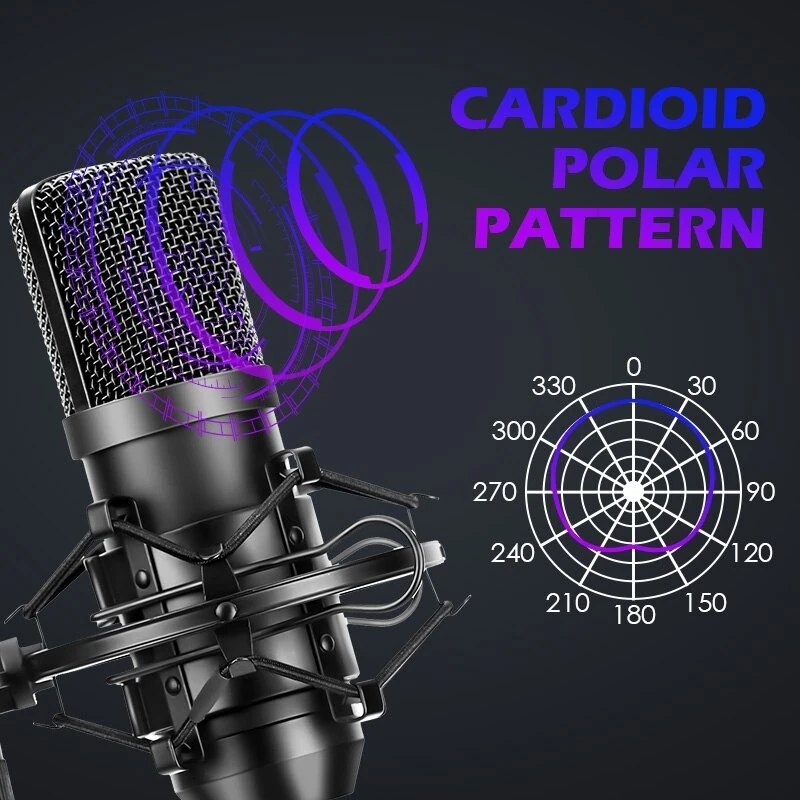 Bm700 Set Usb Condenser Kayıt Mikrofonu görünüm