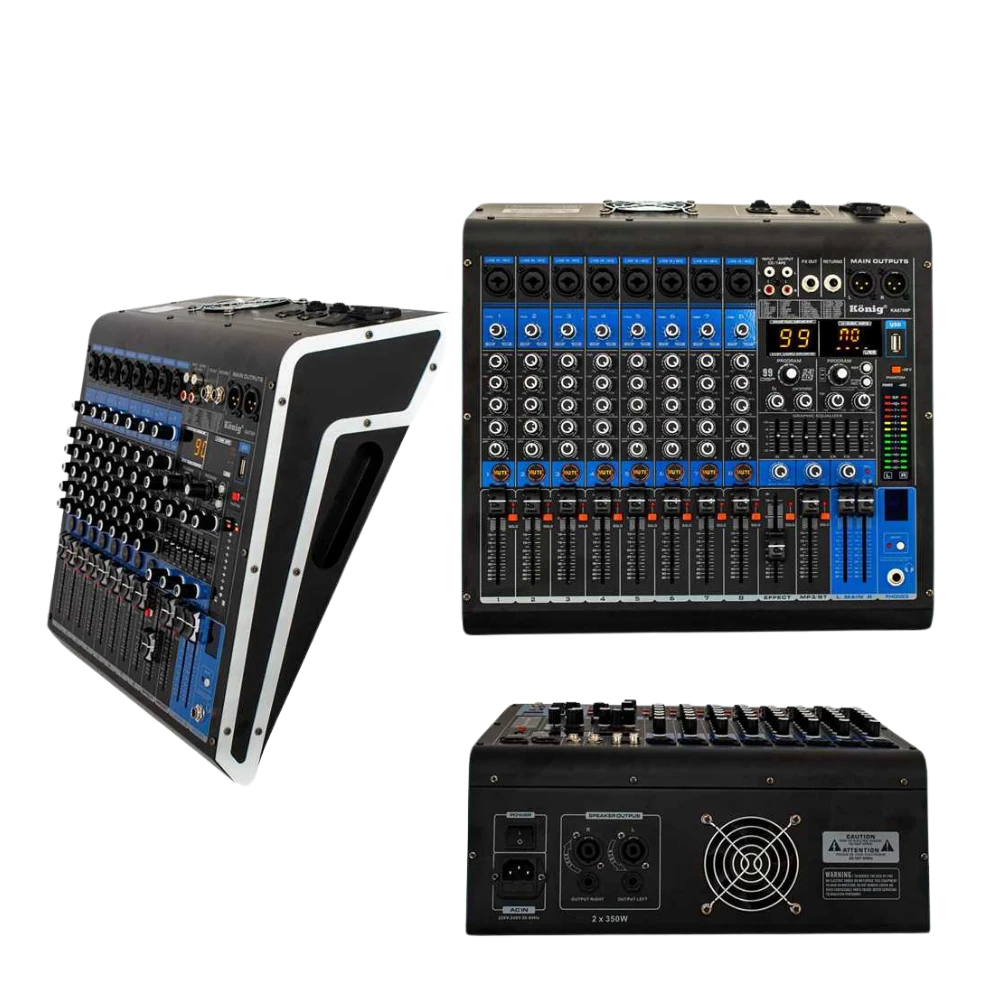 König KA-8700P 8 Kanal Power Mikser