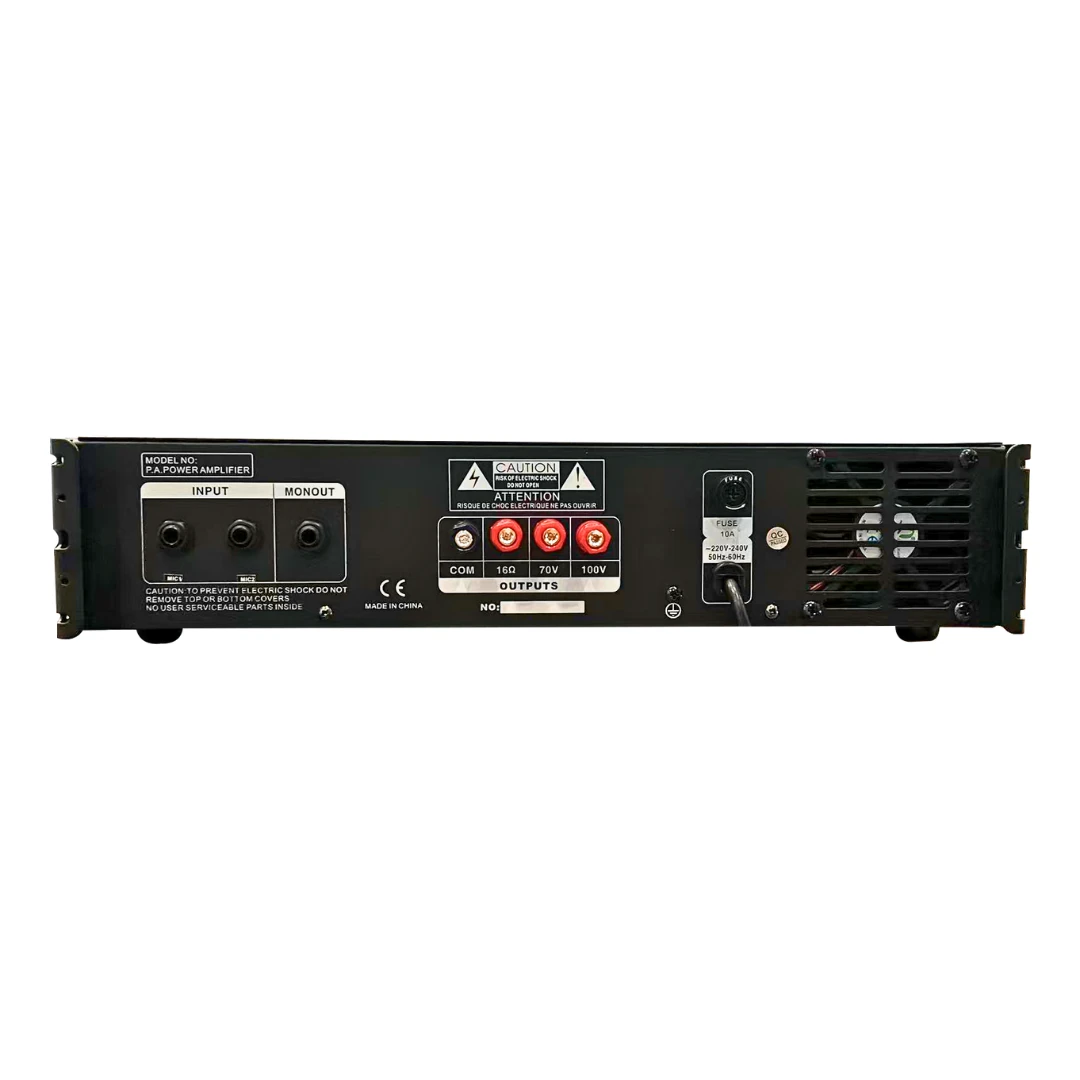 Bofmann TP-1000T 1000 Watt Profesyonel Mono Hat Trafolu Amplifikatör - 6,35 mm Jak Girişli Detay