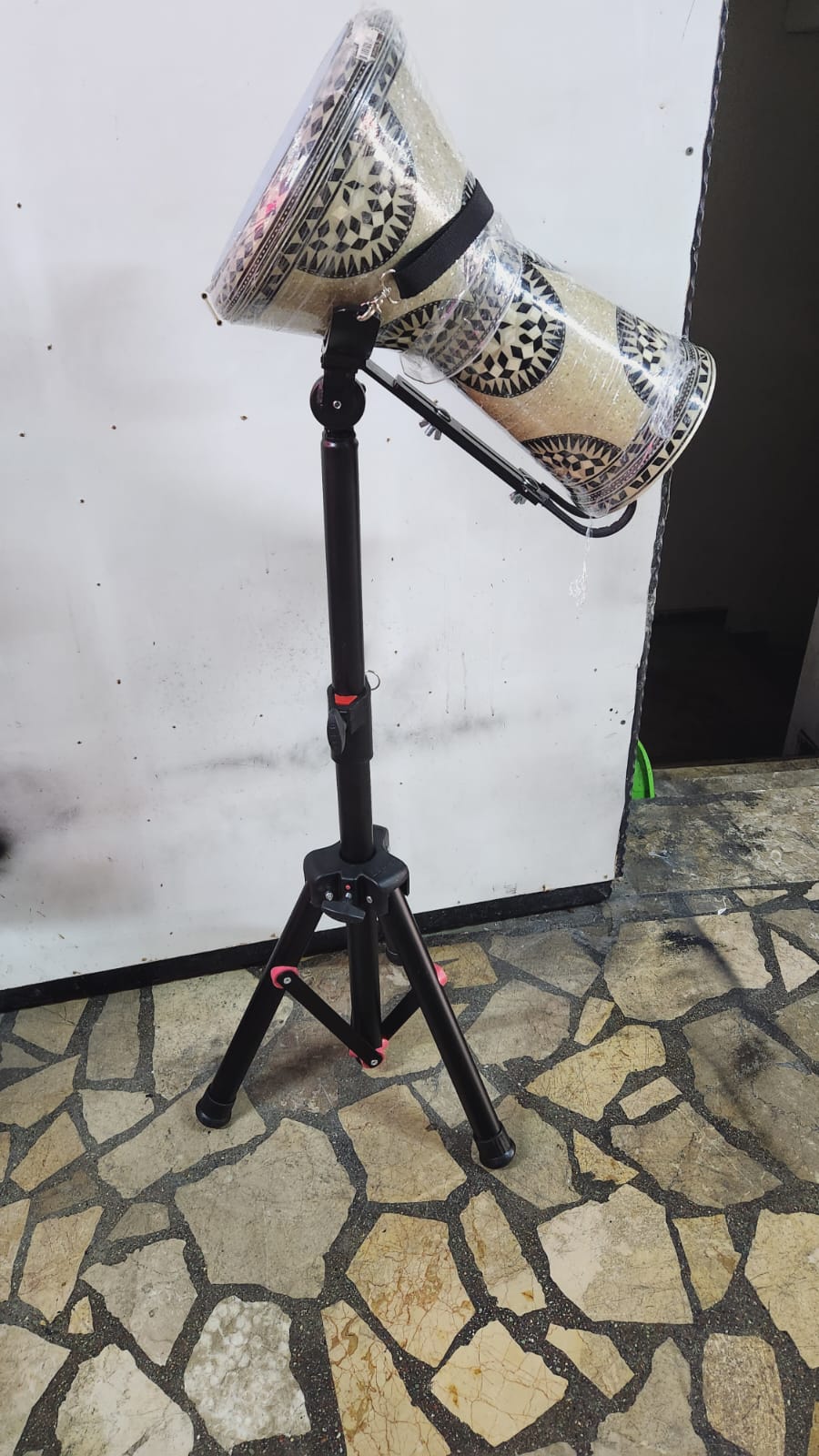 Darbuka Standı siyah yerli üretim