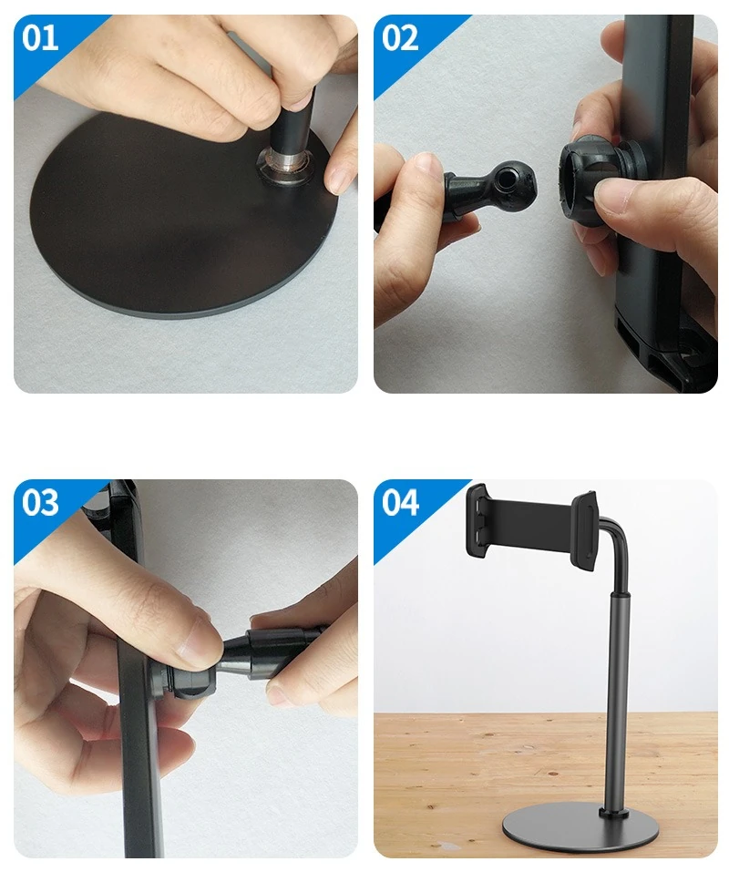 Tablet Stand Multifunctional Bracket Of Desktop Video Frame görünüm
