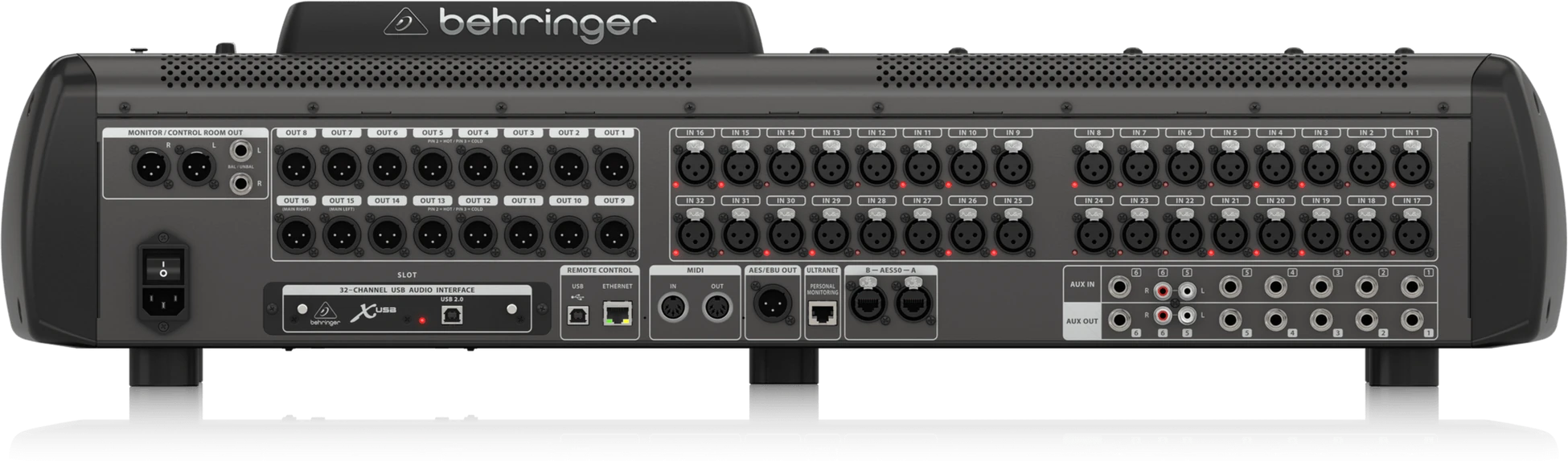 Behringer X32 40-Giriş 14-Aux 32-Kanal Dijital Mikser detay