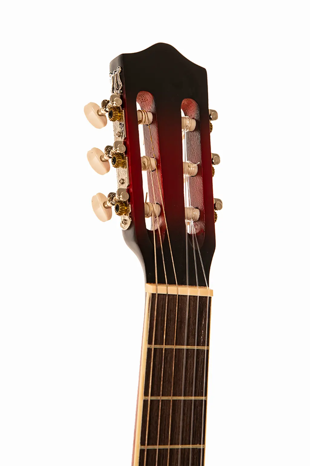 Carissa 4/4 Kırmızı Klasik Gitar Kenar Korumalı Binding Aktaş Müzik