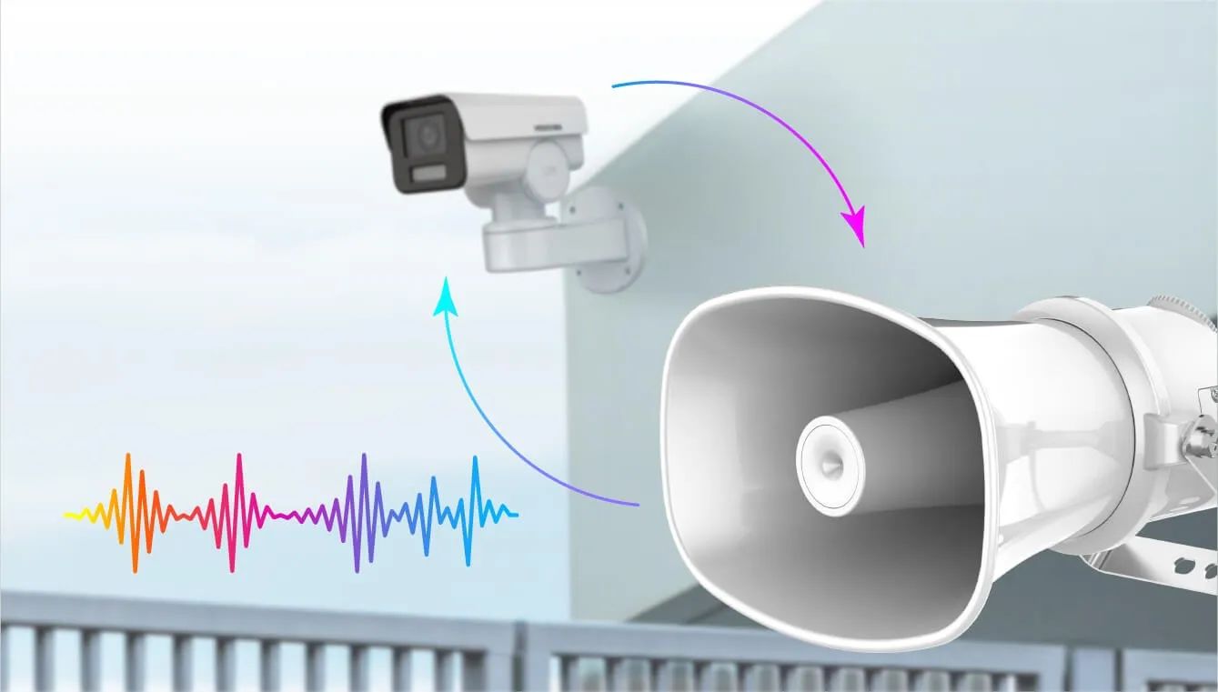 Bofmann BF IP100 100 Watt Dış Mekan Aktif IP Kamera Hoparlörü Görünüm