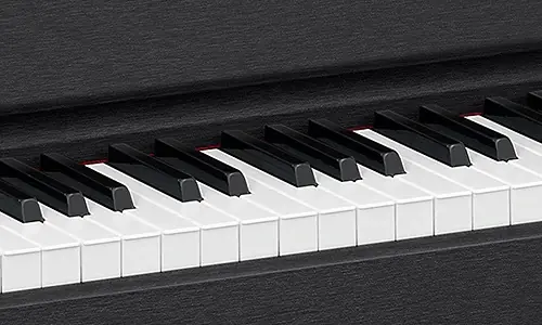 Casio GP-310 Doğal Kuyruklu Piyano Çekiç Aksiyonu üç sensörlü mekanizma