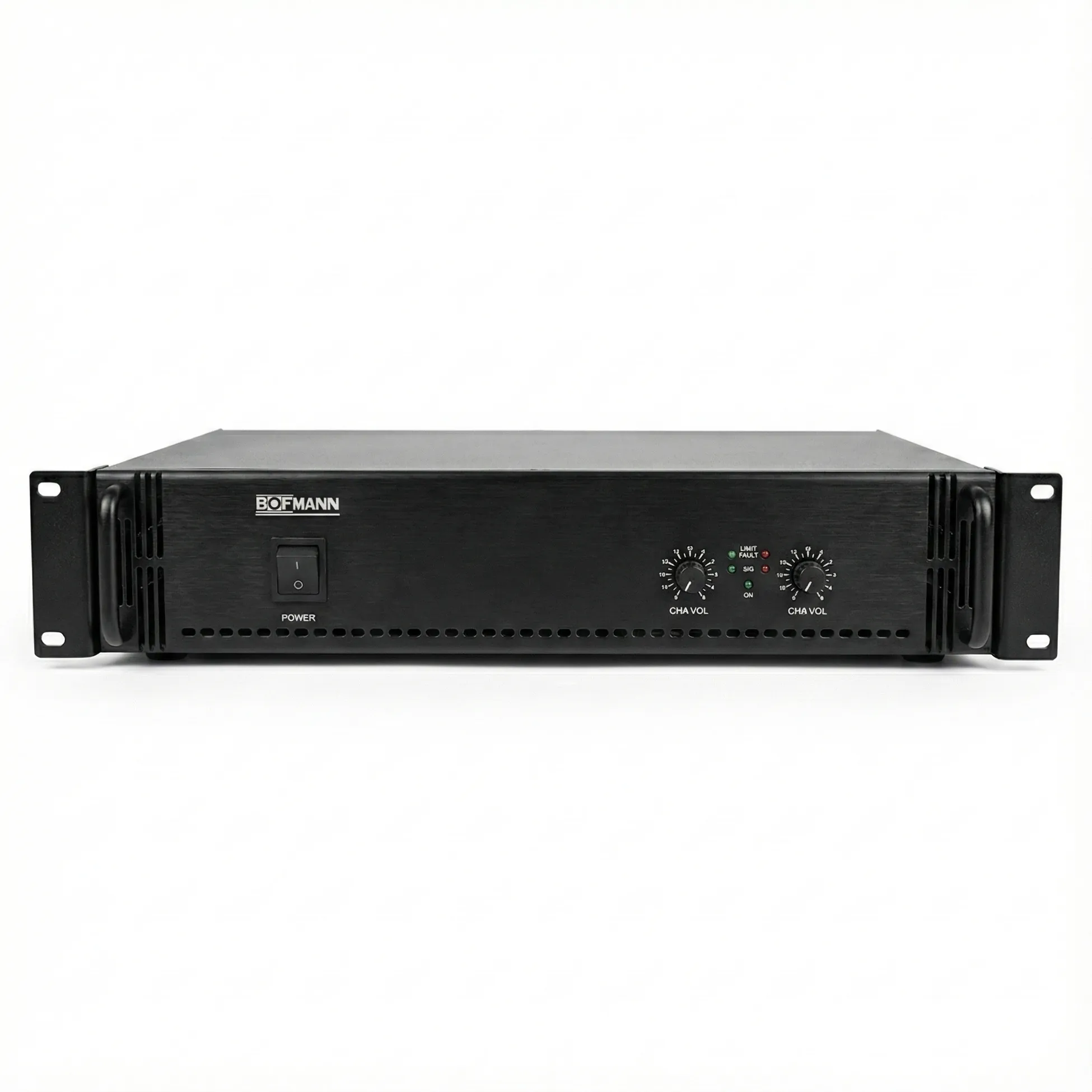 Bofmann TP-500STT 2x250 Watt Profesyonel Stereo Hat Trafolu Amplifikatör - 6,35 mm Jak Girişli