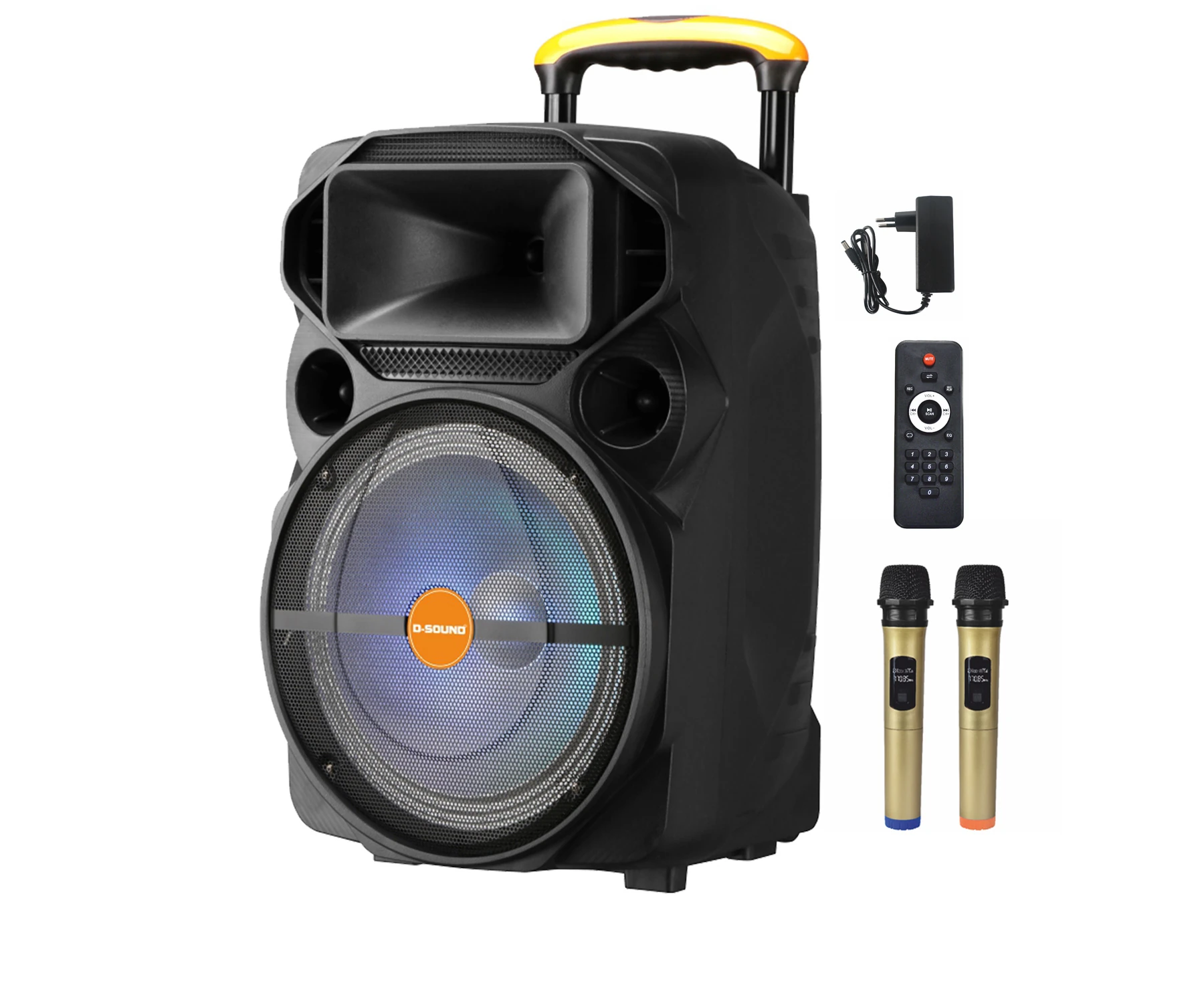 D-Sound Xp-15Pa 15 Taşınabilir Şarjlı Hoparlör