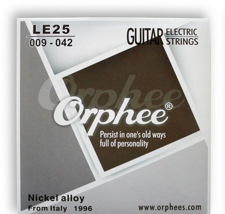 Orphee Le-25 09 Elektro Gitar Takım Tel