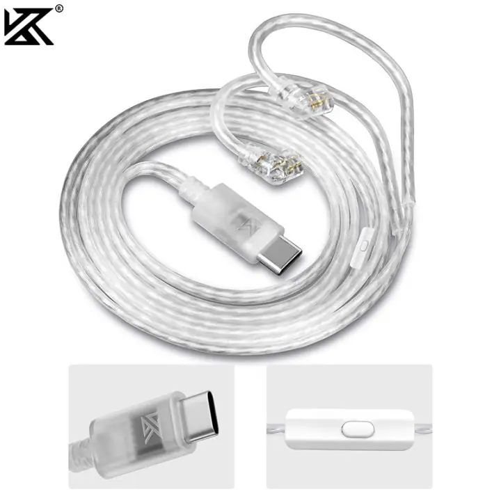 KZ47 Type-C Mikrofonlu Kulaklık Kablosu