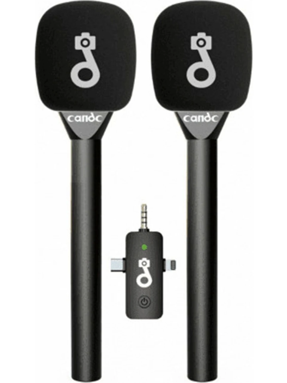 Cande DC-2V Röportaj Mobil Kamera Mikrofonu MIC 2TX-1RX detay