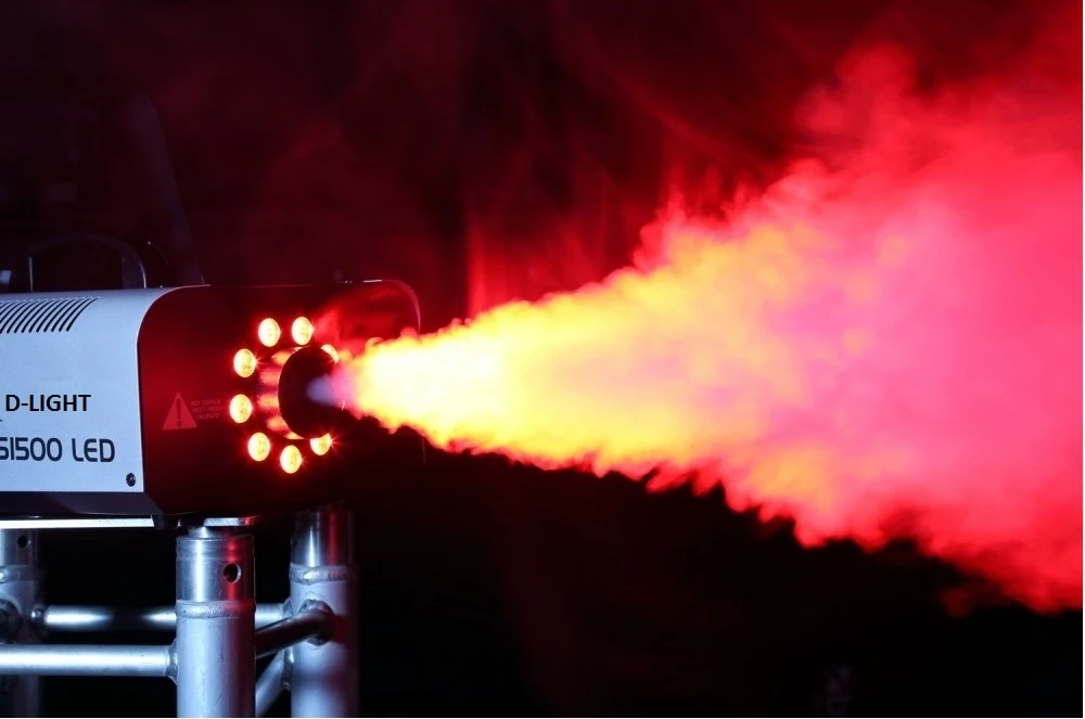 D-Light F-1500Rgb Sis Makinası detay