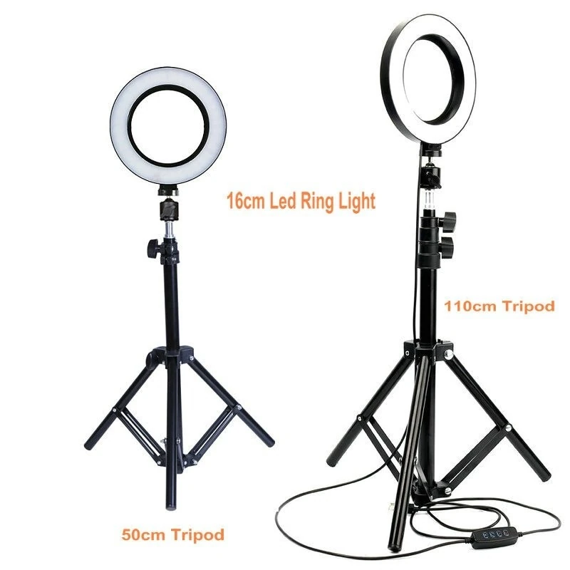 Oxid 16-6 16Cm/6 Standlı Led Fill Light Photo Studio detay