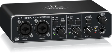 Behringer UMC202HD Usb Ses Kartı detay