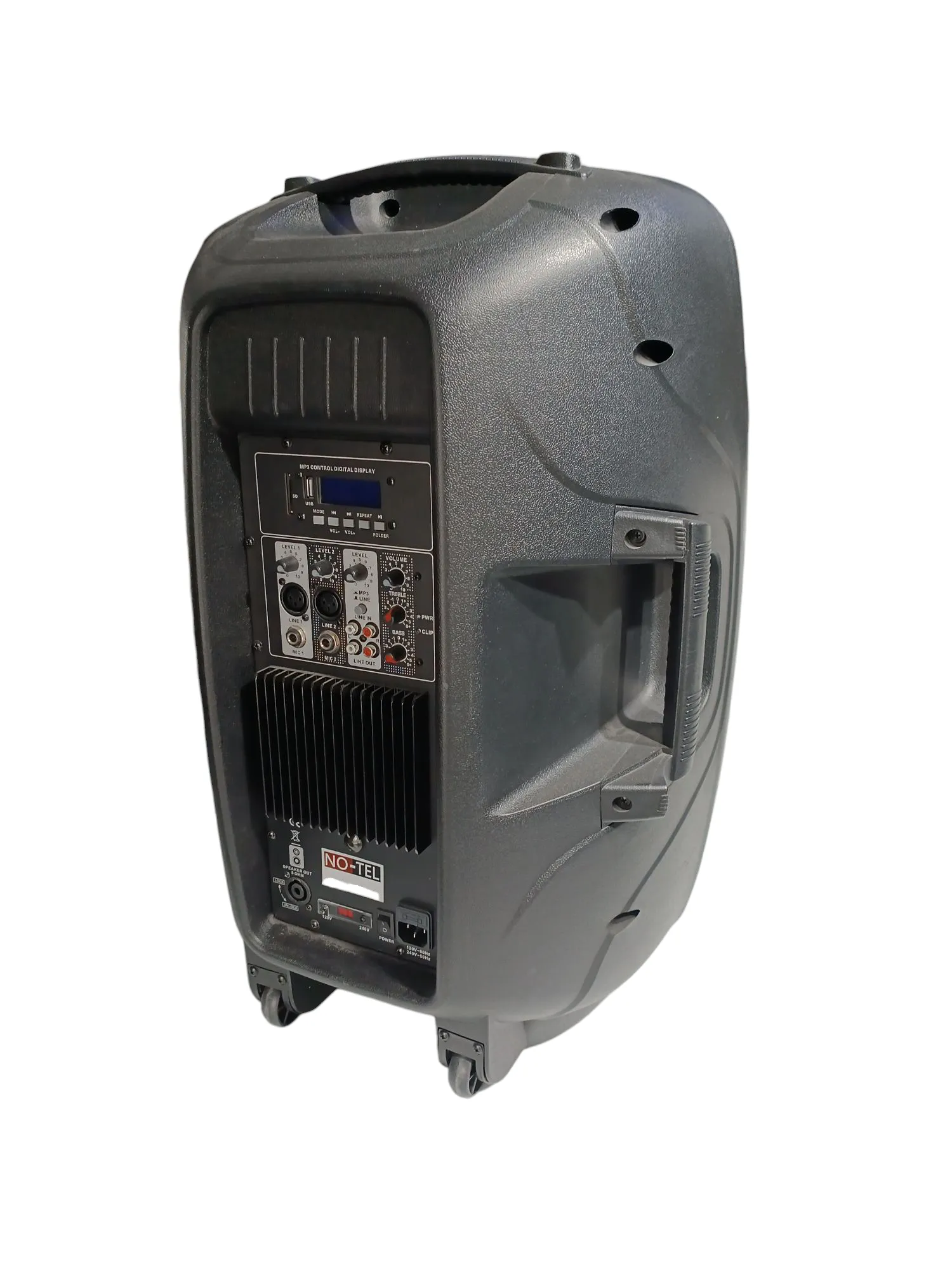 Notel NOT 1512A 400 Watt 12 İnç Aktif Kabin Hoparlörü