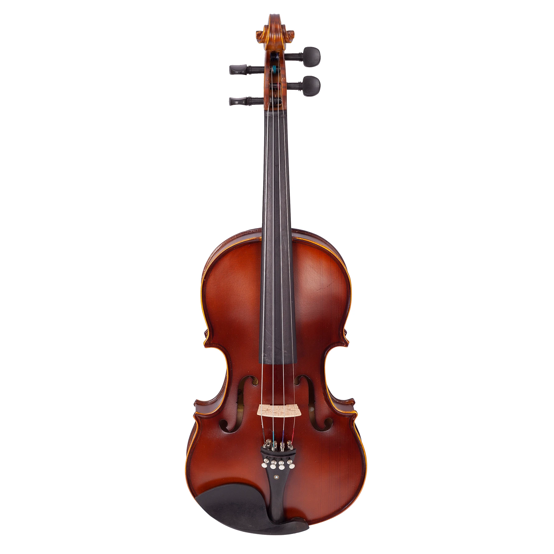 Bremen Bv-244 4/4 Masif Akça Ağaç Tam Boy Keman Abanoz Aksam görünüm