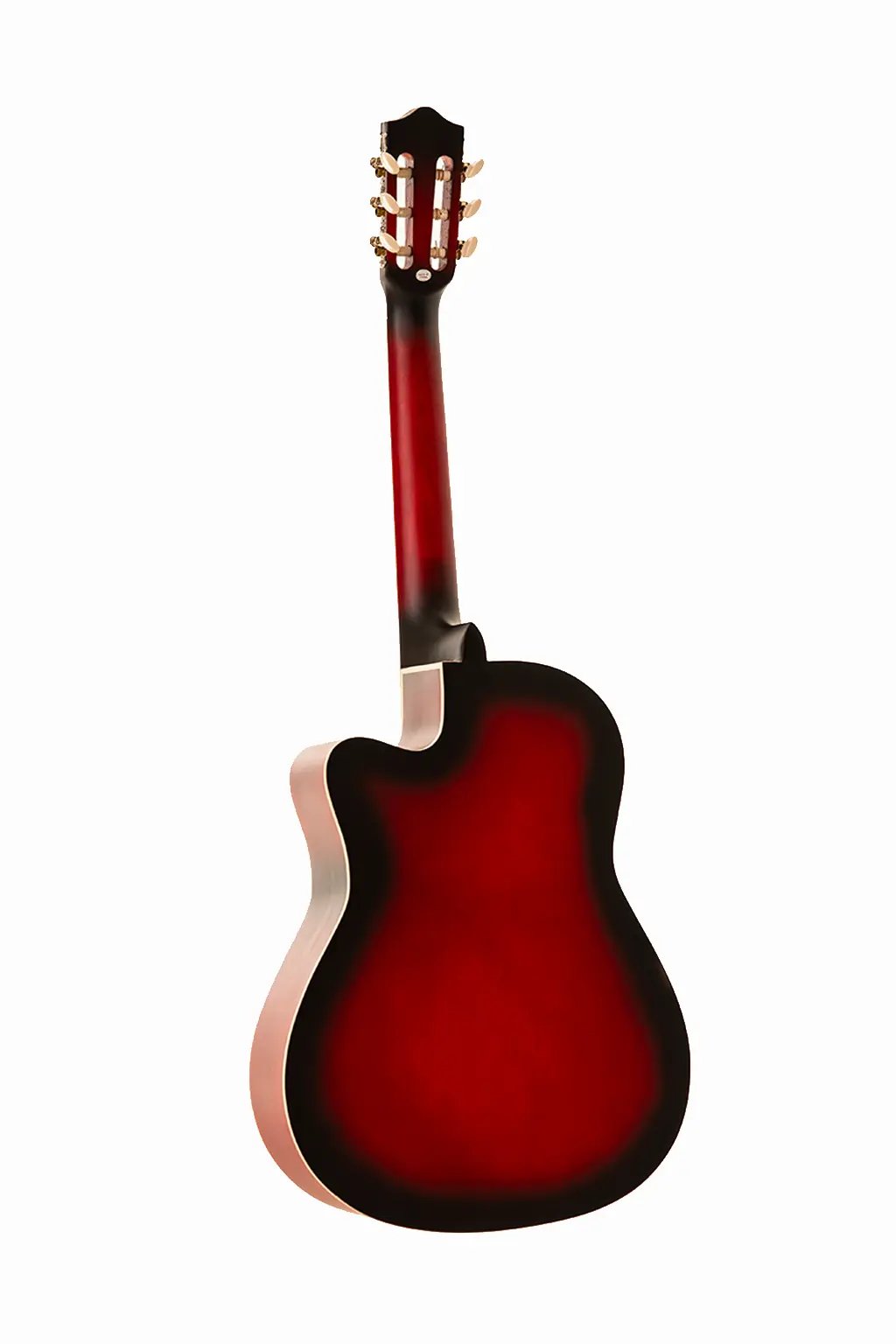 Carissa CG-155C RDS Akçaağaç Saplı Öğrenci Klasik Gitarı Kırmızı Renk