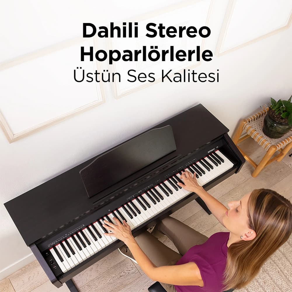 Roland RP30 üçlü pedal sistemi damper soft sostenuto