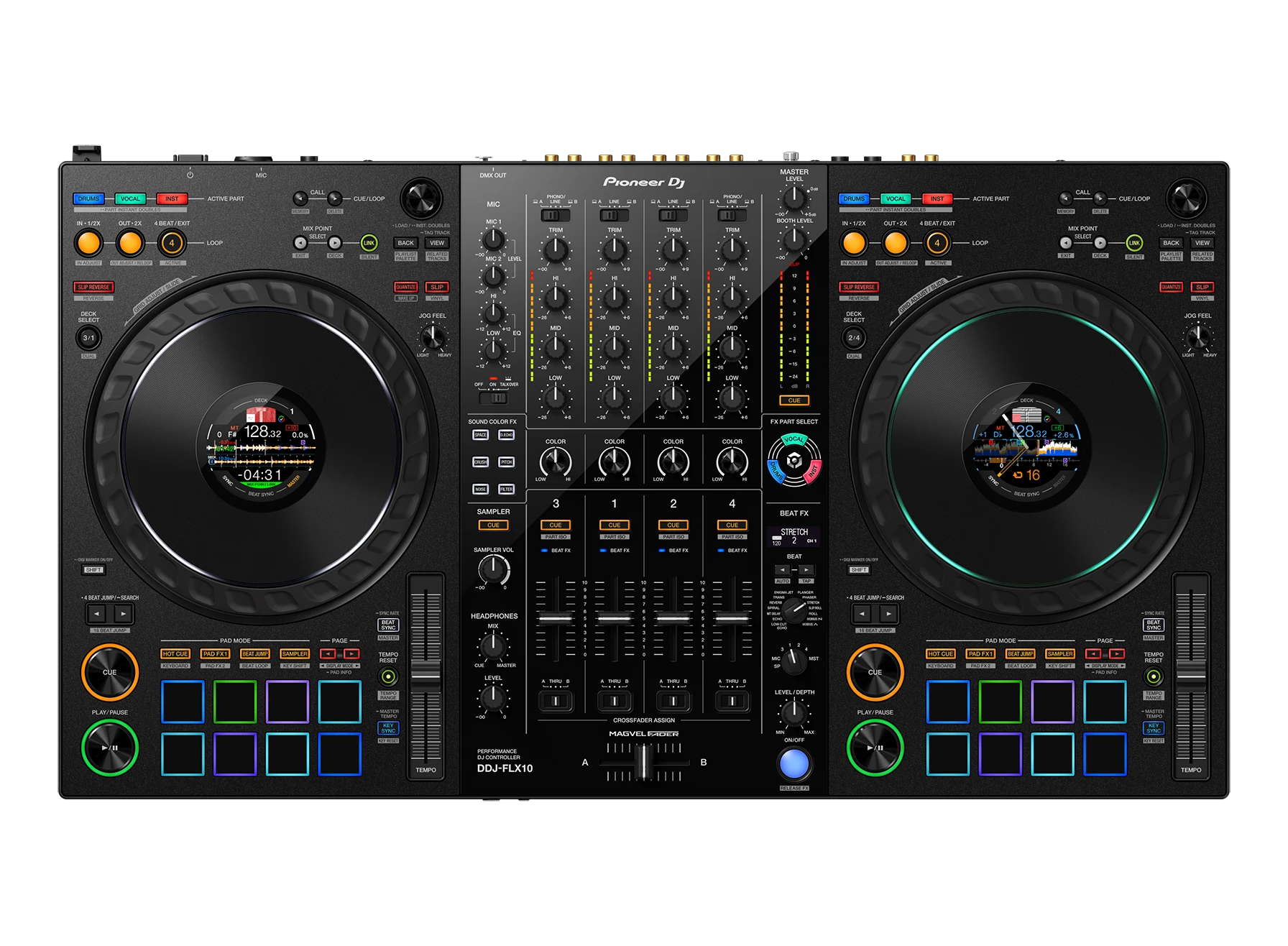Pioneer Dj Ddj-Flx10 4 Kanal Dj Controller