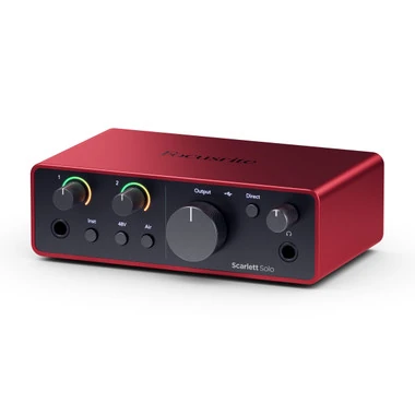 Focusrite Scarlett Solo Gen 4 Ses Kartı (MOSC0032) detay