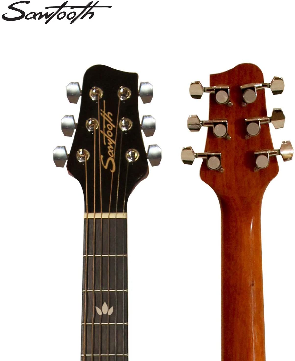 Sawtooth St-Adn-D Acoustic Guitar Spruce Top detay