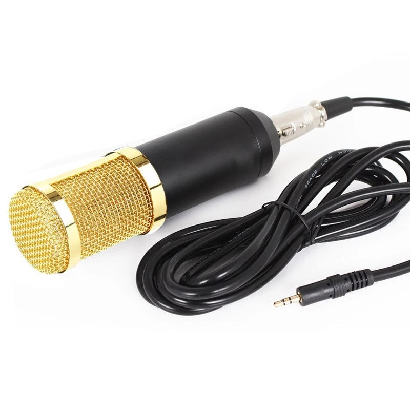 Oxid Bm-800 35Mm Condenser Mikrofon ve Ses Kartı Uyumlu Xlr-Xlr görünüm