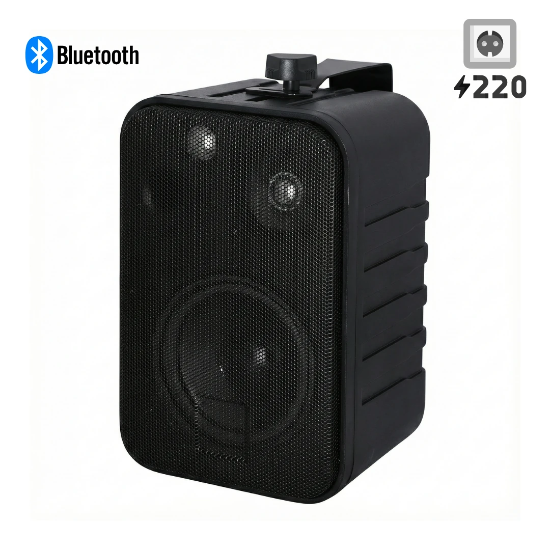 Notel NOT DH 41B RX 4 İnç 20 Watt RX Duvar Hoparlörü (Siyah)