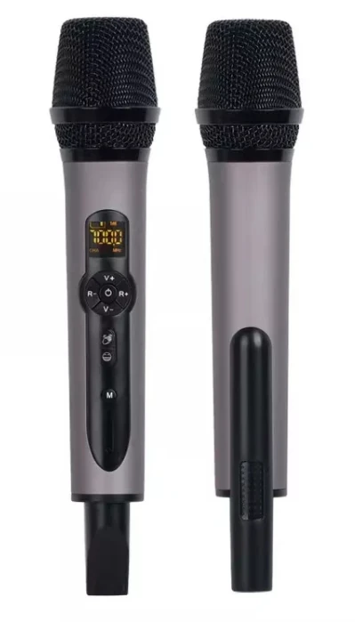 Oxid 1002 Uhf Karaoke Uhf Mikrofon Efekli detay