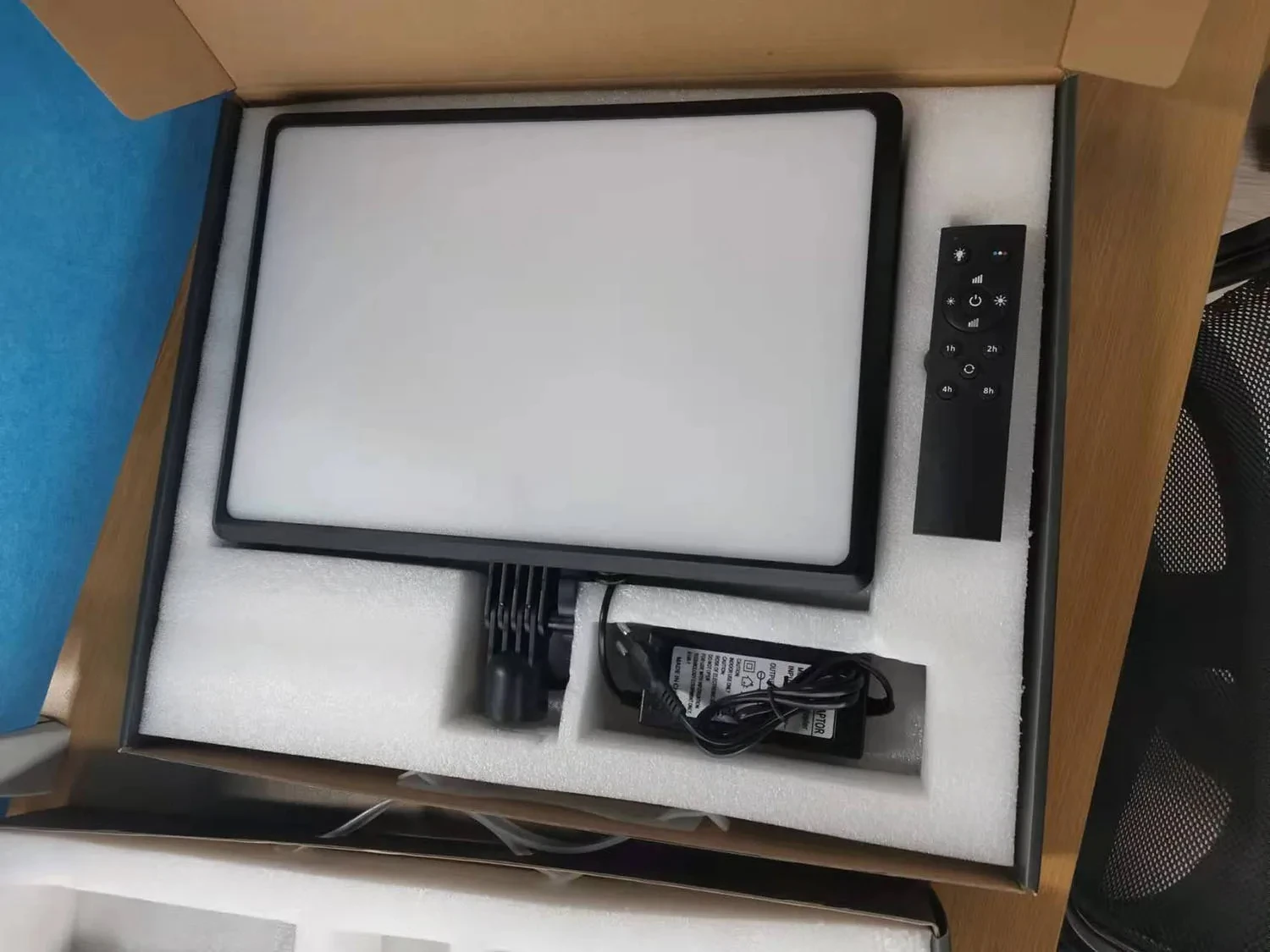 Oxid-18İnch 45Cm Studio Led Panel Light Dimmable Adjustable Portable Flat-Panel Photography Live Fill Light Led detay