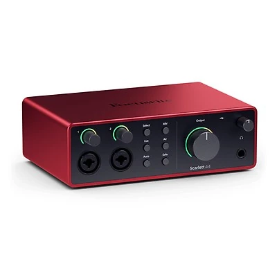 Focusrite Scarlett 2i2 Gen 4 Ses Kartı (MOSC0033) detay