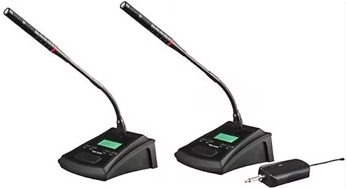 Gx-752 Uhf Kablosuz Çiftli Kürsü Mikrofon