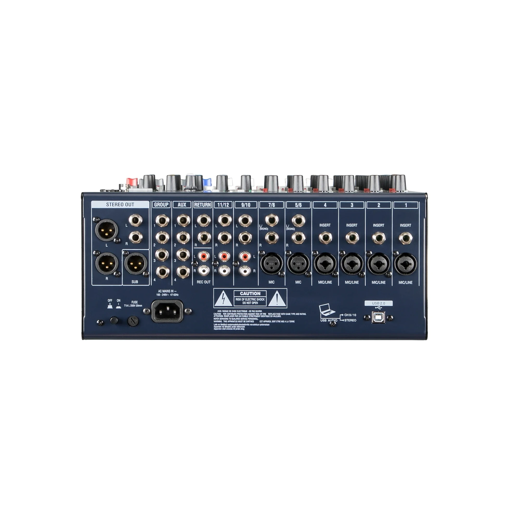 Ga-12 12 Kanal Aux Mixer detay