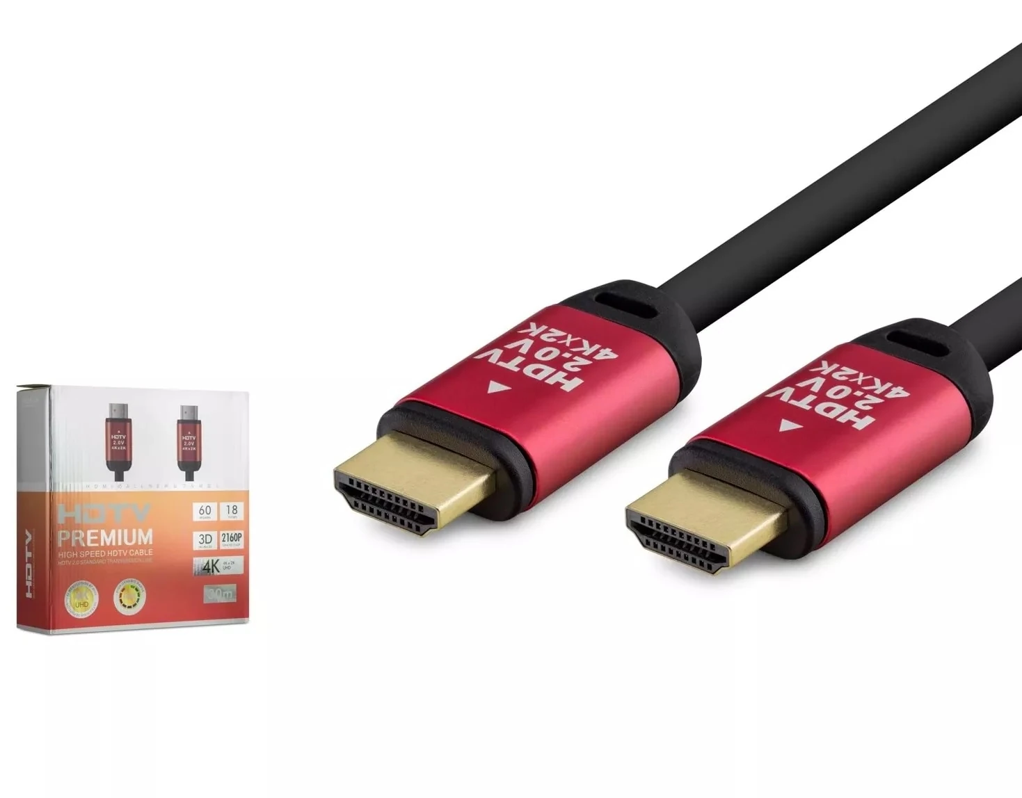 Hdmi-Hdmi Premium Hdtv High Speed 4K X 2K Uhd 30 Metre Kablo