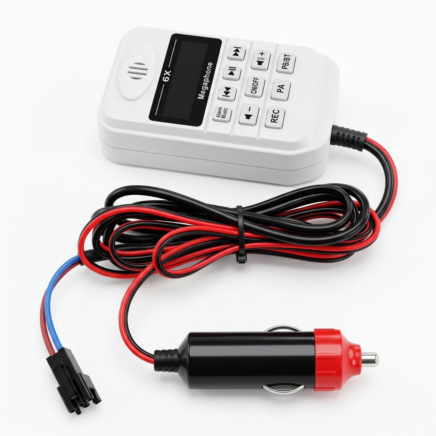 Notel PZ55 12-90 V Bluetooth Ve USB Özellikli Ses Kayıtlı Pazarcı Amfisi
