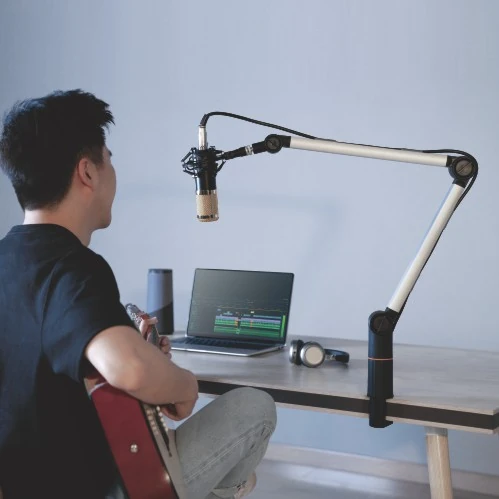 Oxid MMS-06 Gri Broadcast Stüdyo Mikrofon Standı detay