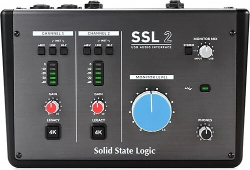 SSL2+ MKII - 2 KANAL USB Ses Kartı