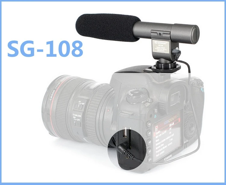 Shenggu Sg-108 Condenser Kamera Mikrofonu