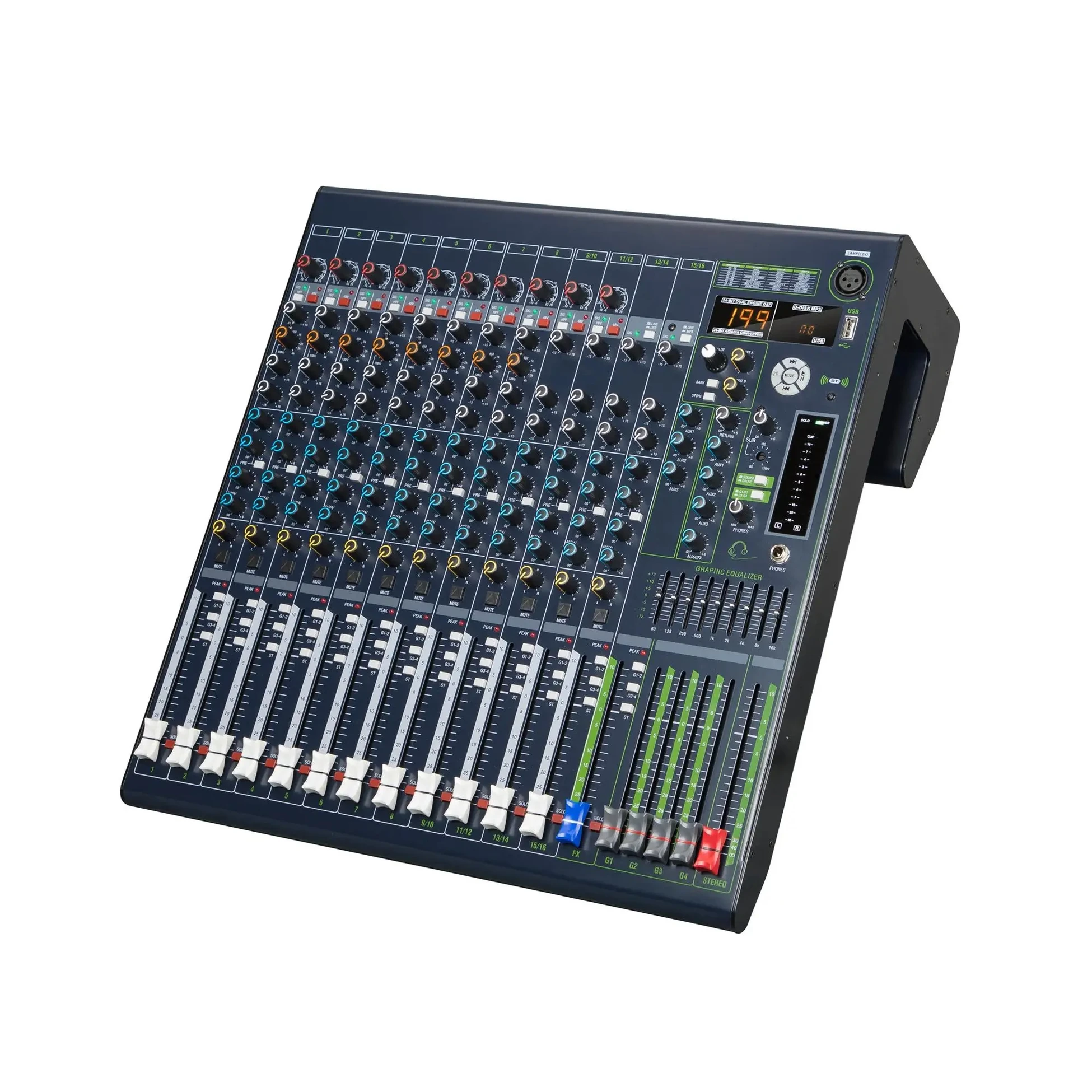 D-Sound Ga-16 16 Kanal Aux Mixer