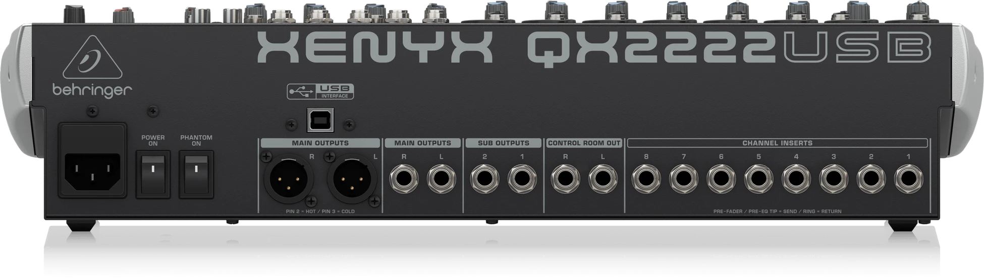 Behringer Xenyx Qx2222Usb 22 Kanal Efektli Mikser detay