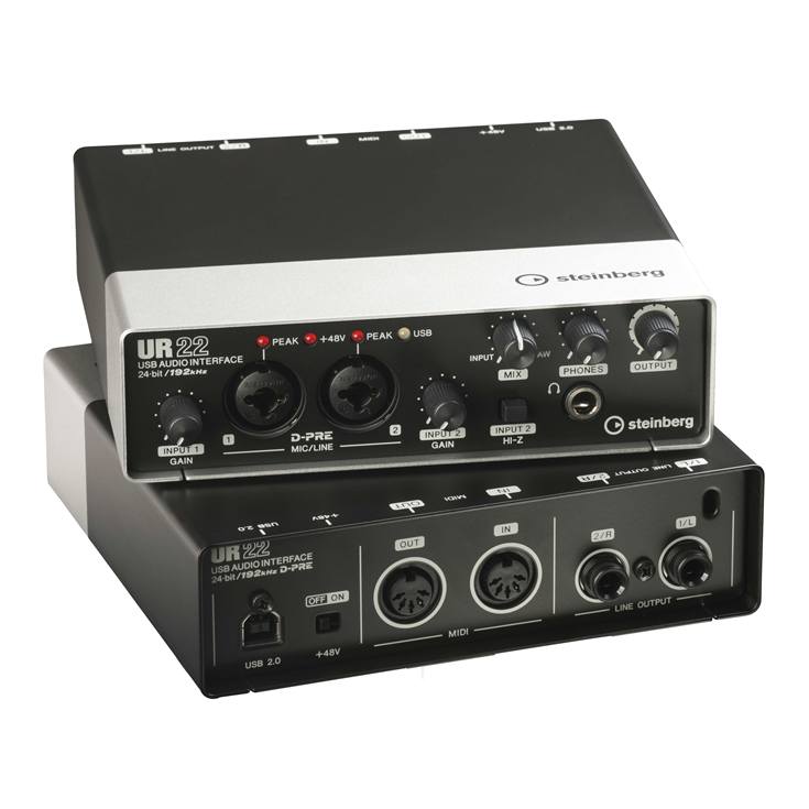 Steinberg UR22 MKII Ses Kartı detay