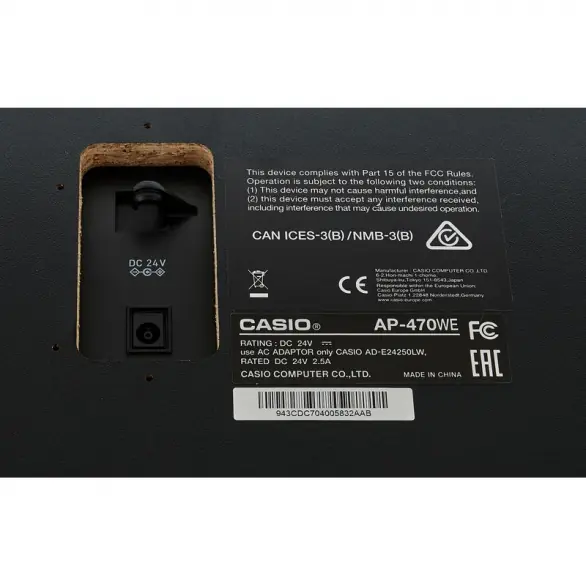 Casio AP-470 Kontrol Paneli Grand 1 ve Grand 2 Ton Seçimi