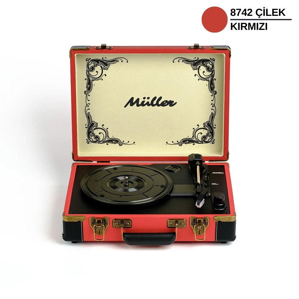 Müller Mr-350Bt Nostaljik Pikap Çilek-Kırmızı detay