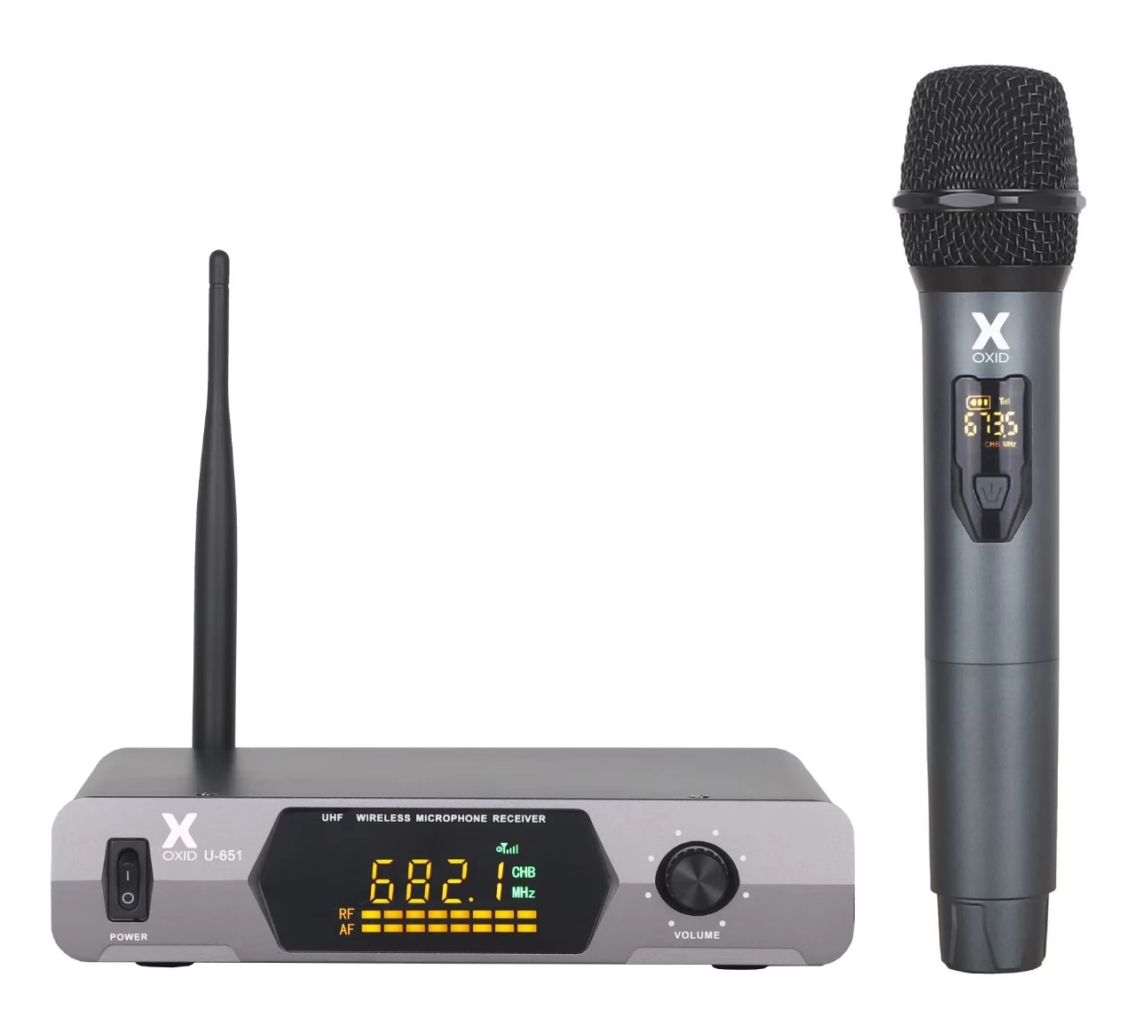 Oxid Uhf U-651E Telsiz Mikrofon