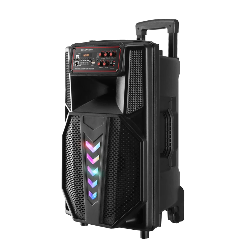 Lt-1205 Şarzlı ve Bluetooh ve Telsiz Mikrofonlu Karaoke Party Box Taşınabilir Şarjlı Hoparlör detay