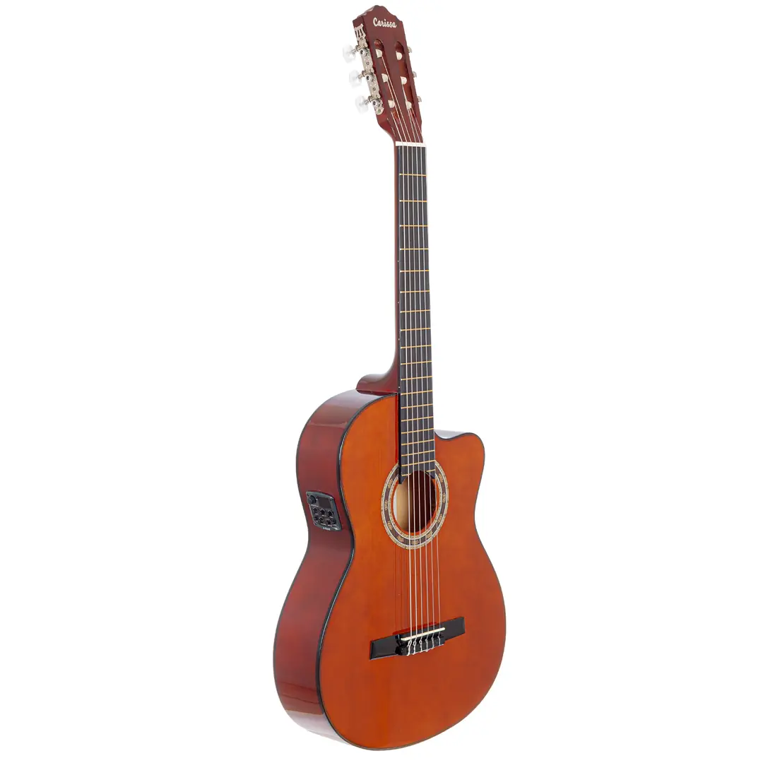 Carissa CG-200 SCE NAT İnce Kasa Naturel Elektro Klasik Gitar Aktaş Müzik