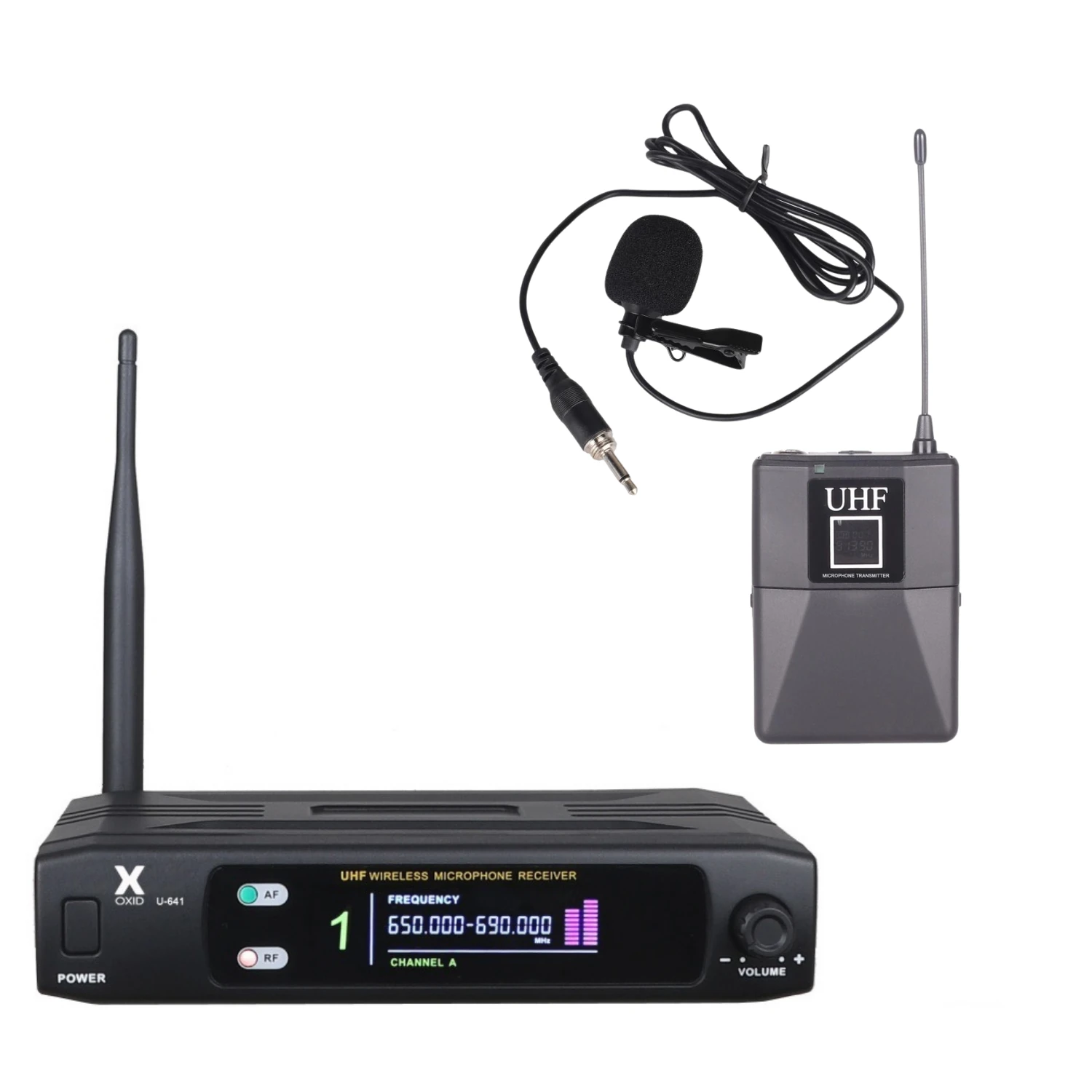 Oxid Uhf U-641Y Yaka Kablosuz Mikrofon